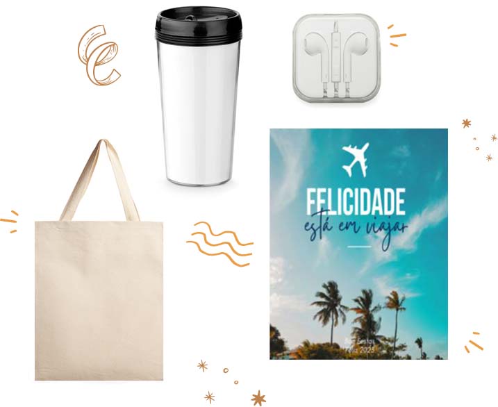 Kit Viagem de Fim de ano Personalizado